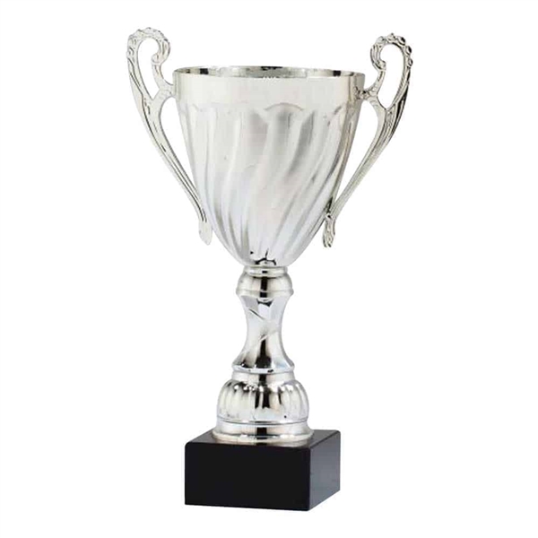Valiant Silver<BR> Metal Trophy Cup<BR> 11.5 to 19.5 Inches
