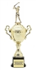 Monaco Gold Cup<BR> Female Golf Driver Trophy<BR> 13.5-17 Inches