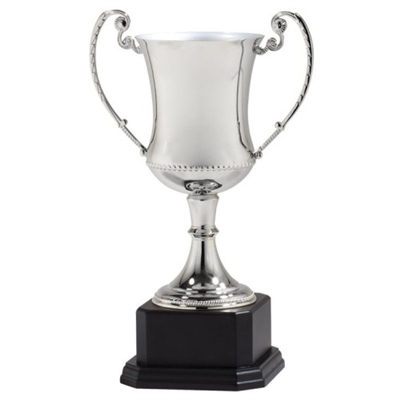 Champion II<BR> Nickel Plated<BR> Trophy Cup<BR> 11 to 16.5 Inches