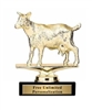 Dairy Goat Trophy<BR> 4 Inches