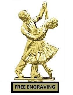 Dancing Couple Trophy<BR> 5.75 Inches