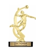 Motion Male<BR> Volleyball Trophy<BR> 7.25 Inches