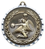 Diamond Cut XXL<BR> Cheerleading Medal<BR> Gold/Silver/Bronze<BR> 2.75 Inches