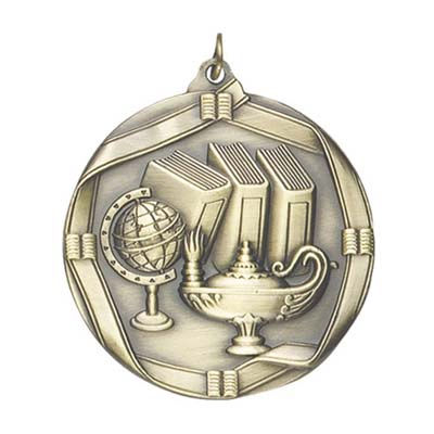 Olympic Lamp Medal<BR> Gold/Silver/Bronze<BR> 2.25 Inches