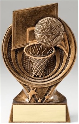 Saturn<BR> Basketball Trophy<BR> 6 Inches
