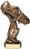 Fireball Soccer Trophy<BR> 9 Inches