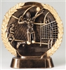 Resin High Relief<BR> Female Volleyball Trophy<BR> 7.5 Inches