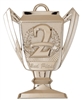 Trophy 2nd Place Medal<BR> Silver<BR> 2.75 Inches