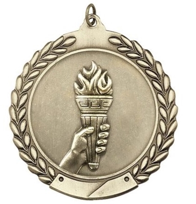 Budget Die Cast<BR> Victory Medal<BR> Gold/Silver/Bronze<BR> 1.75 Inch