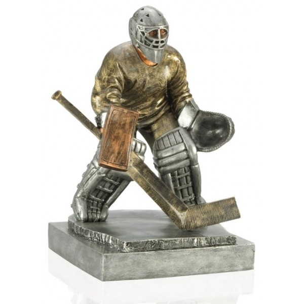 Premium<BR> Ice Hockey Goalie Trophy<BR> 8.25 Inches