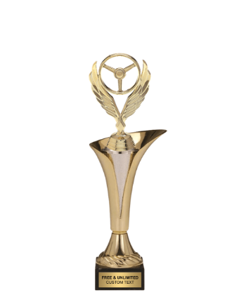 Typhoon Trophy Cup<BR> Winged Wheel<BR> 11.5 or 14.5 Inches