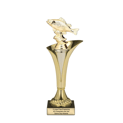 Typhoon Trophy Cup<BR>Perch<BR> 12.5 to 15 Inches