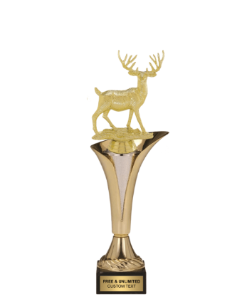 Typhoon Trophy Cup<BR> Buck Deer<BR> 12.5 or 15 Inches