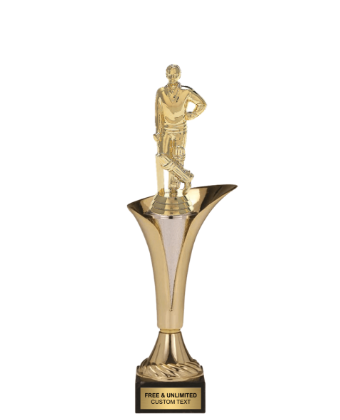 Typhoon Trophy Cup<BR> Male Cricket<BR> 12.5 to 15 Inches