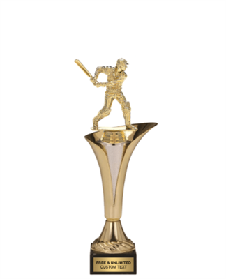 Typhoon Trophy Cup<BR> Cricket Batsman <BR> 12.5 to 15 Inches