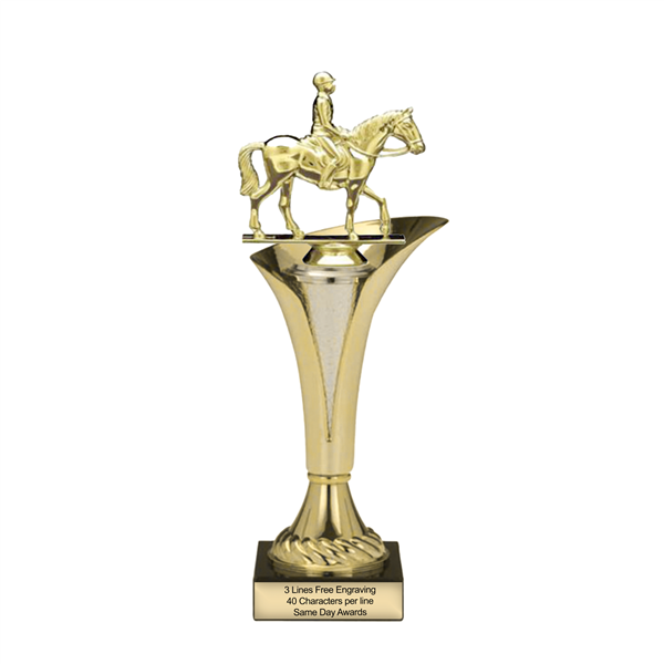 Typhoon Trophy Cup<BR> Equestrian<BR> 12.5 or 15 Inches