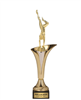 Typhoon Trophy Cup<BR> Female Gymnast<BR> 12.5 to 15 Inches