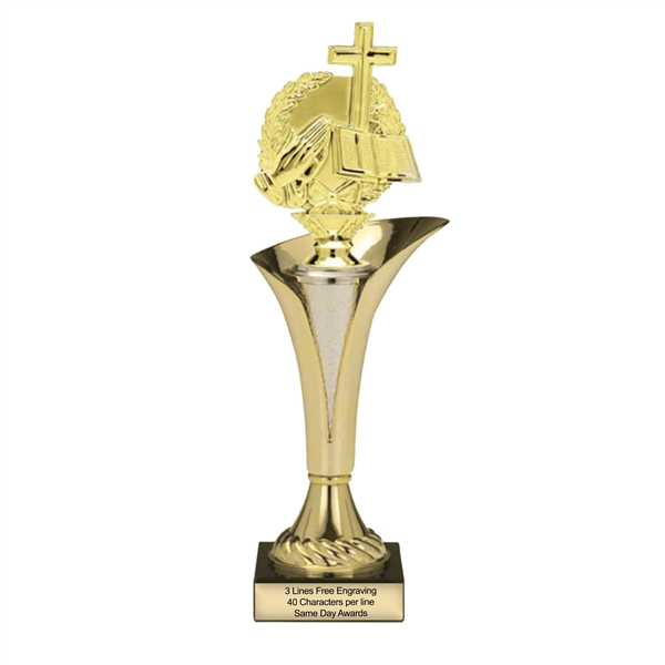 Typhoon Trophy Cup<BR> Religion <BR> 11.5 or 14.5 Inches