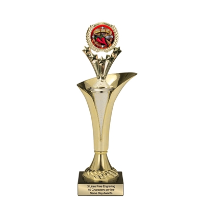 Typhoon Trophy Cup<BR> Chili Contest<BR> or Custom Logo<BR> 12.5 to 15 Inches