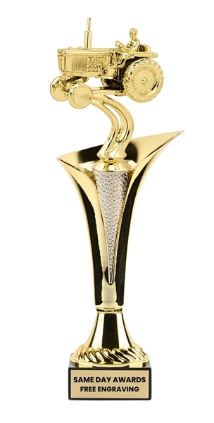 Typhoon Cup Tractor Trophy | Custom Engraved Agricultural Award