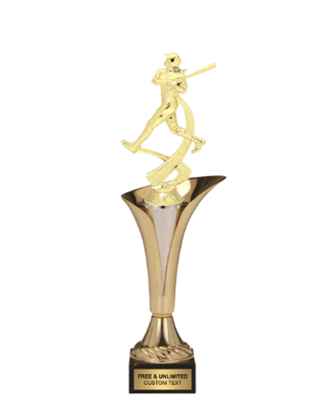 Typhoon Trophy Cup<BR> Female Motion Batter <BR> 12.5 to 15 Inches