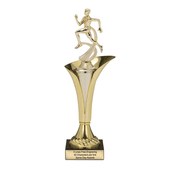 Typhoon Trophy Cup<BR> Male Track<BR> 12.5 or 15 Inches