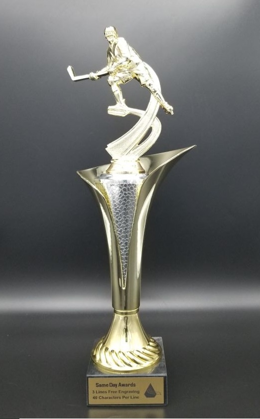 Typhoon Trophy Cup<BR> Female Hockey<BR> 12.5 or 15 Inches