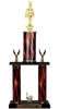 2 Column Flame<BR>Chef Trophy<BR> 18 to 22 Inches