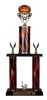 2 Column Flame<BR> BBQ Flame <BR> Or Custom Logo Trophy<BR> 18 to 22 Inches