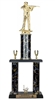 2 Post <BR>Civilian Rifle Trophy<BR> 18-22 Inches<BR> 10 Colors