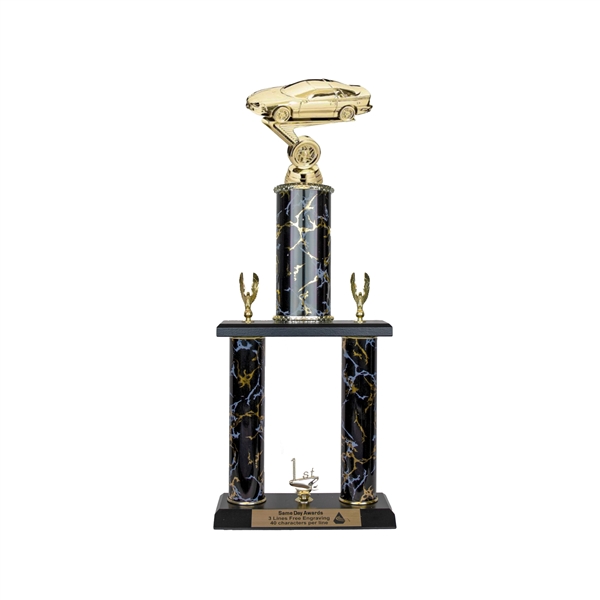 2 Post <BR>Camaro Trophy<BR> 18-22 Inches<BR> 10 Colors