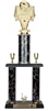 2 Post <BR>Banner Hockey Trophy<BR> 18-22 Inches<BR> 10 Colors