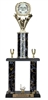 2 Post <BR>Custom Logo Trophy<BR> 18-22 Inches<BR> 10 Colors