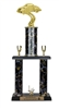 2 Post <BR>Gas Coupe Trophy<BR> 18-22 Inches<BR> 10 Colors