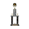 2 Post <BR>G.O.A.T Logo Trophy<BR> 18-22 Inches<BR> 10 Colors
