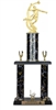 2 Post <BR>Male Motion Volleyball Trophy<BR> 18-22 Inches<BR> 10 Colors