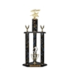 3 Column <BR> Mustang Trophy <BR> 26 to 36 Inches<BR> 10 Colors