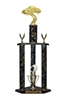 3 Column <BR> Gas Coupe Trophy <BR> 26 to 36 Inches<BR> 10 Colors