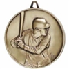 Highest Quality Die Cast<BR> Baseball Medal<BR> Gold/Silver/Bronze<BR> 2.5 Inches
