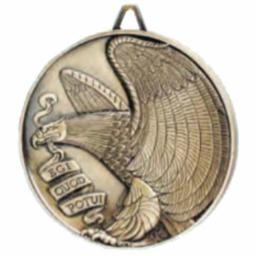 Highest Quality Die Cast<BR> Eagle Medal<BR> Gold Only<BR> 2.5 Inches