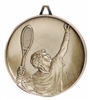 Highest Quality Die Cast<BR> Male Tennis Medal<BR> Gold/Silver/Bronze<BR> 2.5 Inches