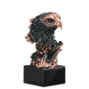 Bronze Bust<BR> Eagle Trophy<BR> 8.5 Inches
