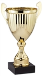 Providence Gold<BR> Metal Cup Trophy<BR> 12.25  or 17.25 Inches