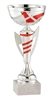 Silverado Red <BR> Metal Trophy Cup<BR> 9.75 or 12.5 Inches