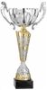 Silver/Gold<BR> Metal Trophy Cup<BR> 12.25 - 17.75 Inches