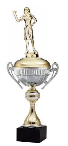 Pokal 3er Serie Acryl Dart Star Pokale gold silber bronze & Gravur NEU 2019 