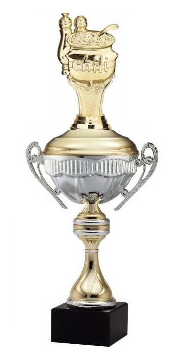 ALEXIS Premium Metal Cup<BR> Chili Pot Trophy<BR> 18 Inches