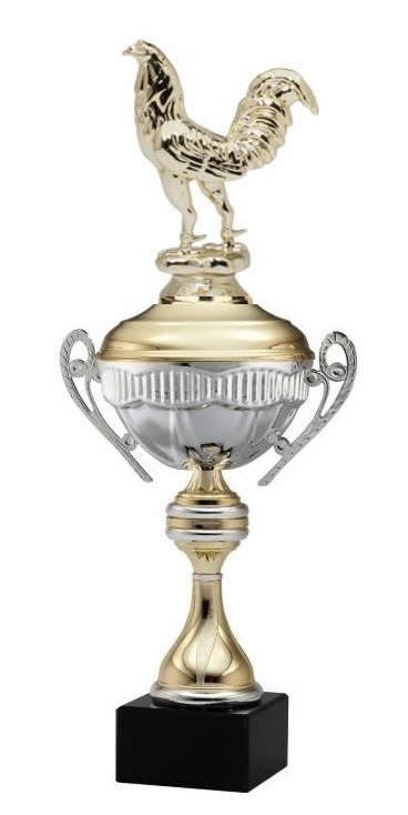 ALEXIS Premium Metal Cup<BR> Rooster<BR> 16 Inches