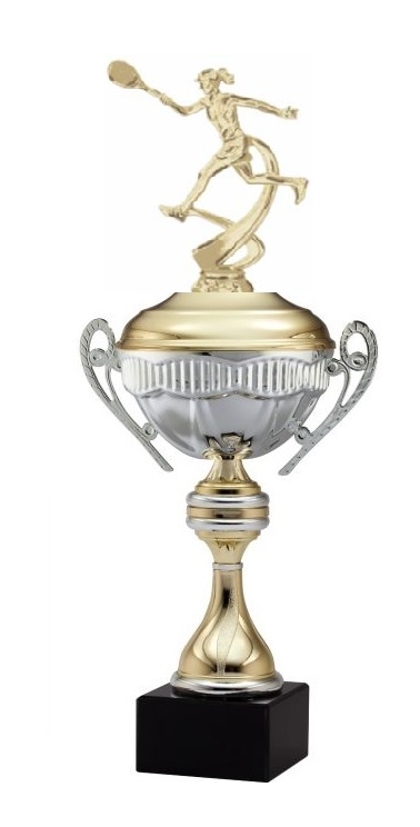ALEXIS Premium Metal Cup<BR> Motion Female Tennis <BR> 16 Inches
