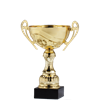Gold Budget<BR> Metal Trophy Cup <BR> 12 Inches